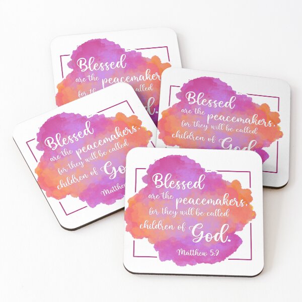 Item preview, Blessed are the Peacemakers designed and sold by PurpleCowStudio.