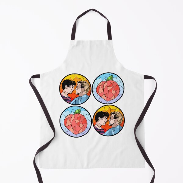 Item preview, CMBYN Stained Glass With Peach designed and sold by MetcaAi.