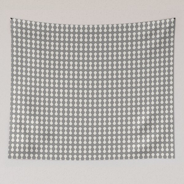 Item preview, Grey, Peach Puff and Porcelain Pattern designed and sold by PatternMyHome.