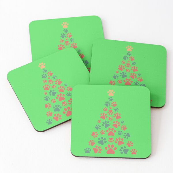 Item preview, Cute Dog Paws Christmas Tree designed and sold by TheCatmeow2000.