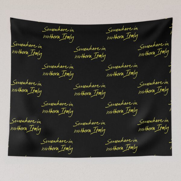 Item preview, Somewhere in Northern Italy Call Me By Your Name Classic, Designer designed and sold by MetcaAi.