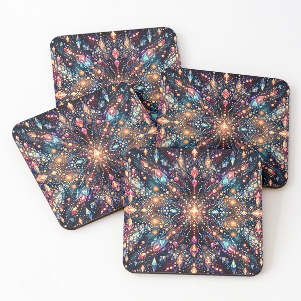 Item preview, Magical Space Gems Pattern designed and sold by NeatSplash.