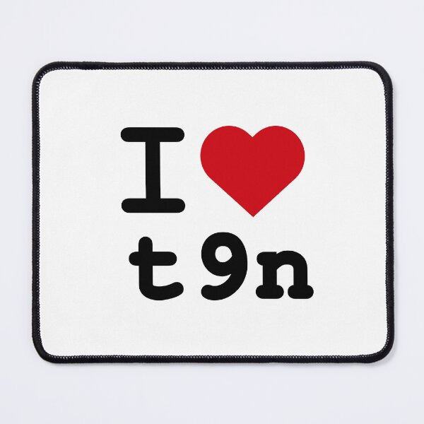 Item preview, I love translation t9n designed and sold by Neeshki.