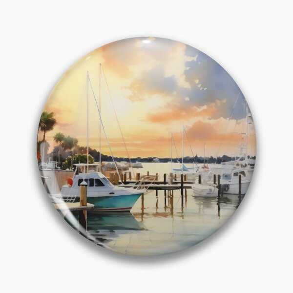 Artikelvorschau, Sonnenuntergang in Tropical State Palm Trees Ocean Relax Canvas Print Wraps entworfen und verkauft von SandaArtDesign.