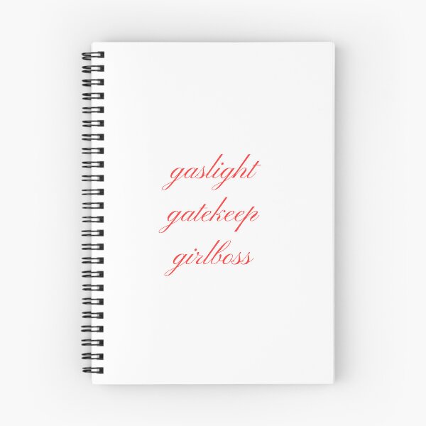 Item preview, gaslight gatekeep girlboss designed and sold by majordgx.