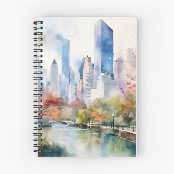 Item preview, Central Park in Manhattan New York Canvas Print Gallery Wraps Wall artwork designed and sold by SandaArtDesign.