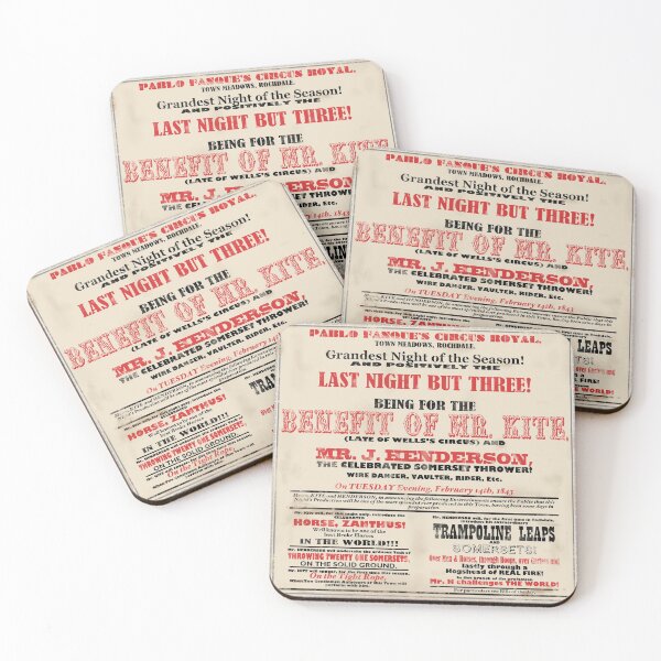 Item preview, Mr Kite - Victorian Circus Poster designed and sold by phigment-art.