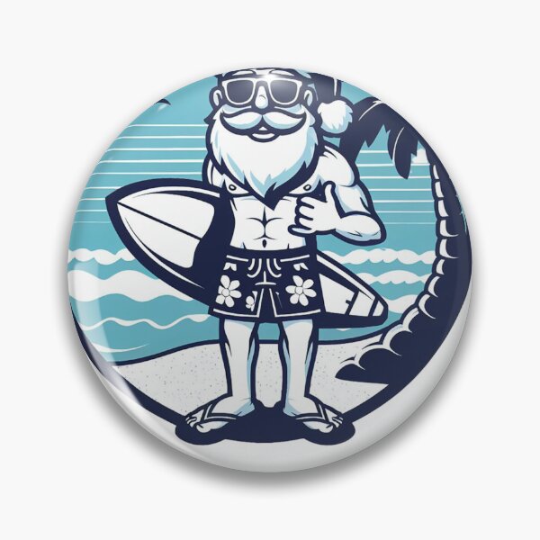 Item preview, Beach Santa: No Snow, No Problem designed and sold by GB-Colorado.