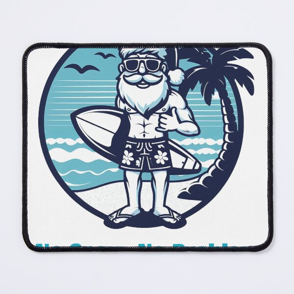 Item preview, Beach Santa: No Snow, No Problem designed and sold by GB-Colorado.
