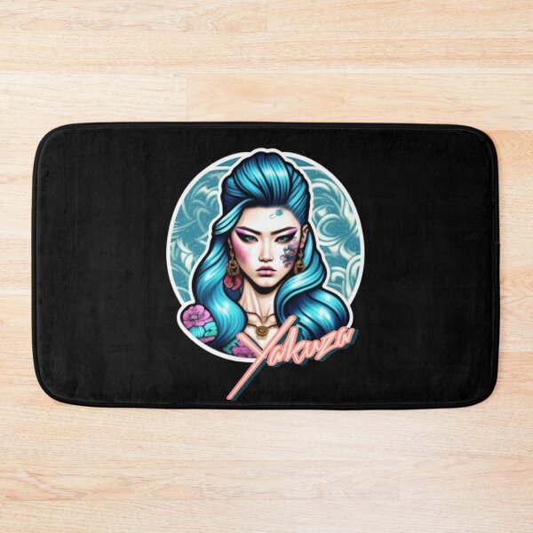 Item preview, Blue haired Yakuza princess  designed and sold by Roxburylane.