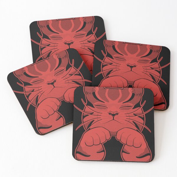 Item preview, Monmom Cat Red designed and sold by SolooArtDesign.