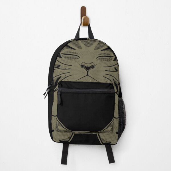 Item preview, Monmom Cat Olive Green designed and sold by SolooArtDesign.