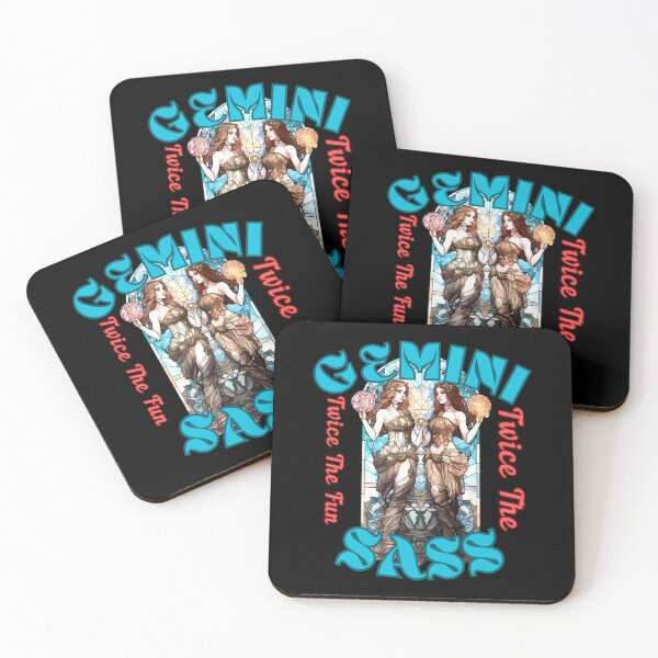 Item preview, Gemini: Twice The Fun, Twice The Sass. gemini birthday designed and sold by ZodiacWonders.