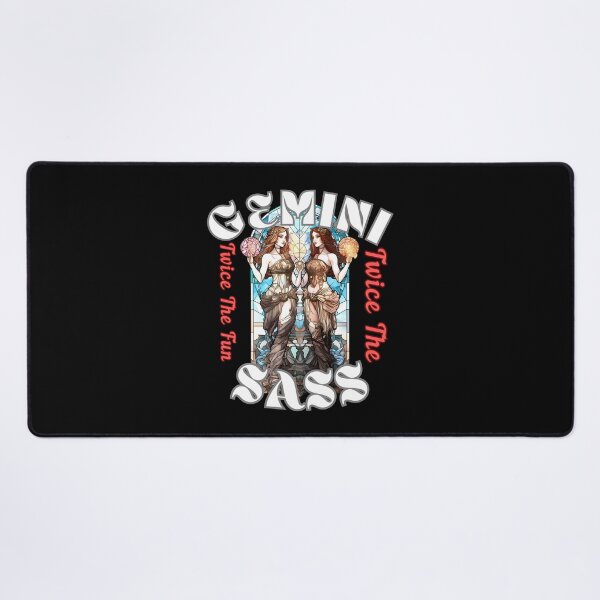 Item preview, Gemini: Twice The Fun, Twice The Sass designed and sold by ZodiacWonders.