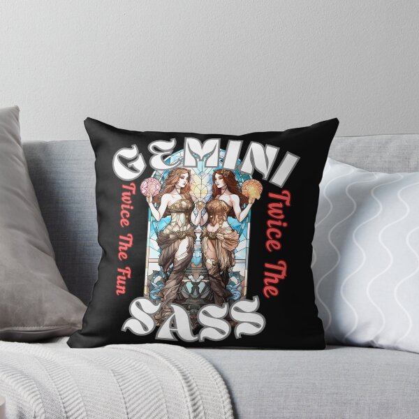 Item preview, Gemini: Twice The Fun, Twice The Sass designed and sold by ZodiacWonders.