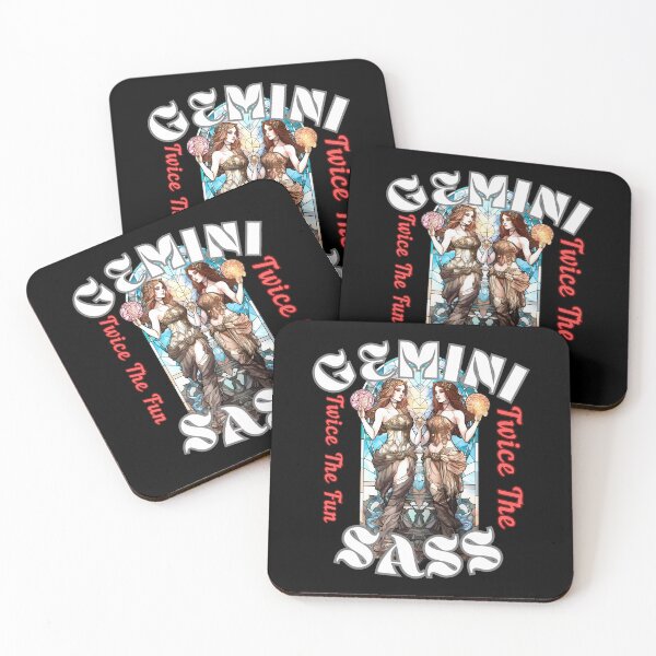 Item preview, Gemini: Twice The Fun, Twice The Sass designed and sold by ZodiacWonders.