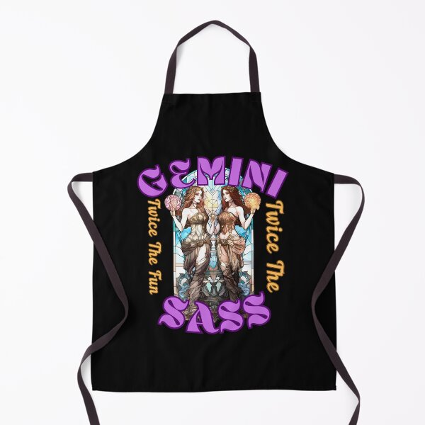 Item preview, Gemini: Twice The Fun, Twice The Sass. gemini constellation designed and sold by ZodiacWonders.