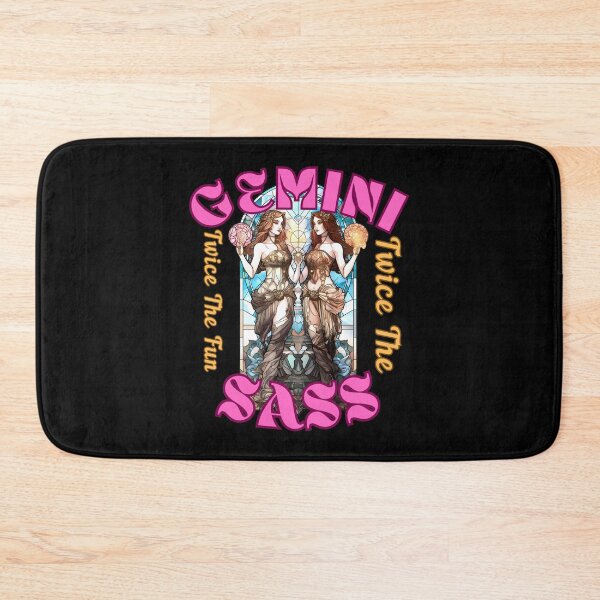 Item preview, Gemini: Twice The Fun, Twice The Sass. gemini astrological sign designed and sold by ZodiacWonders.