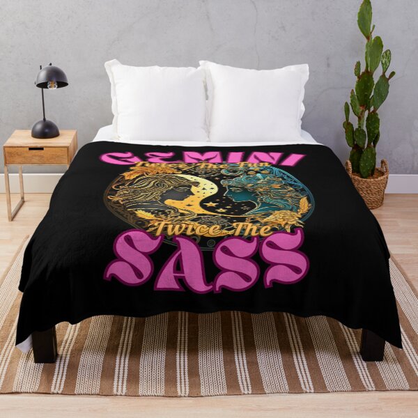 Item preview, Gemini: Twice The Fun, Twice The Sass. gemini lovers designed and sold by ZodiacWonders.
