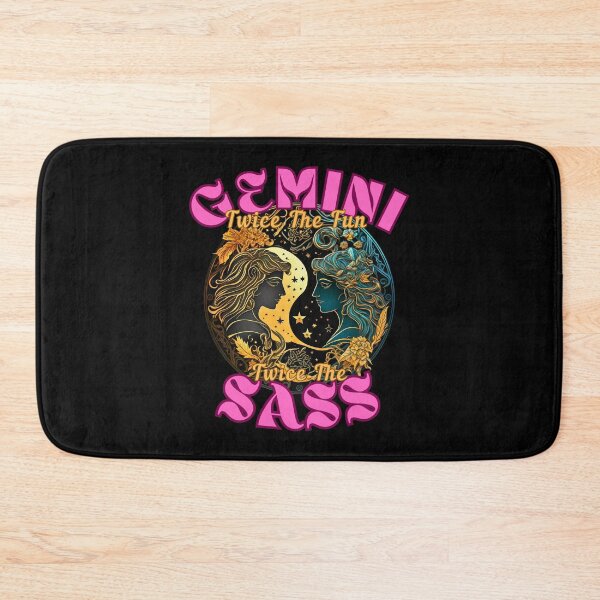 Item preview, Gemini: Twice The Fun, Twice The Sass. gemini lovers designed and sold by ZodiacWonders.