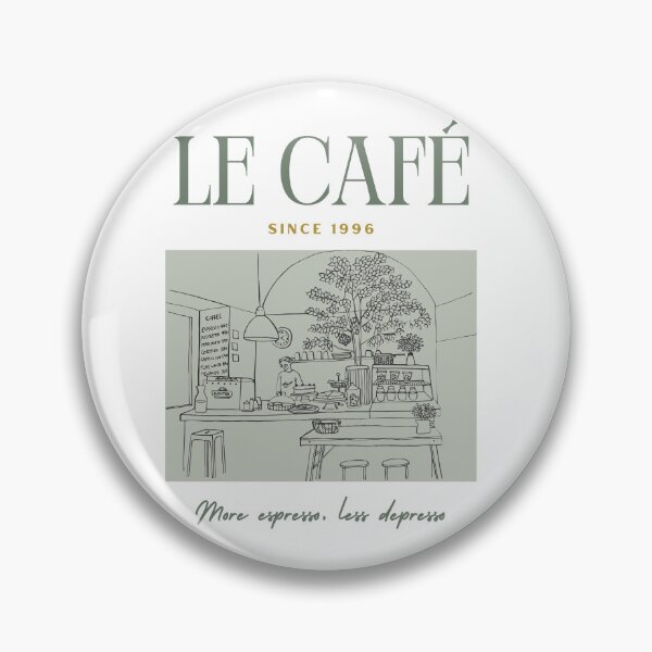 Item preview, Le Cafe Coffee shop designed and sold by Inkaput.