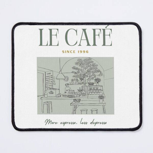 Item preview, Le Cafe Coffee shop designed and sold by Inkaput.