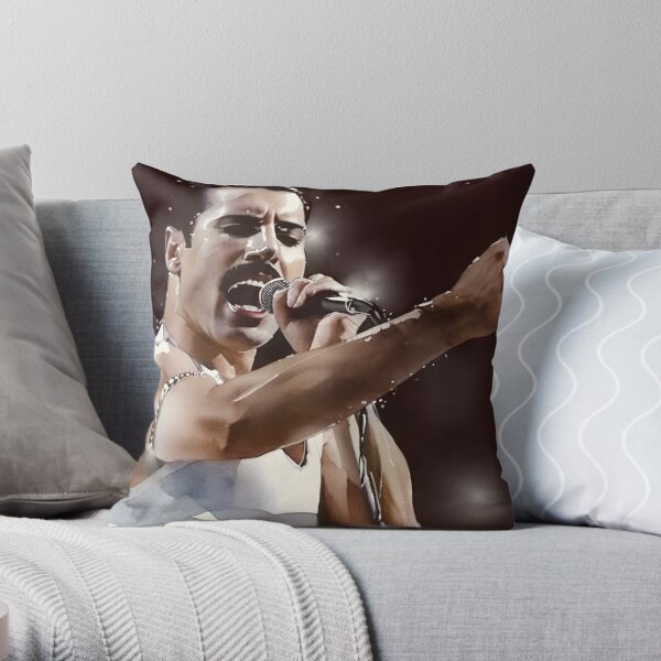 Freddie mercury body clearance pillow