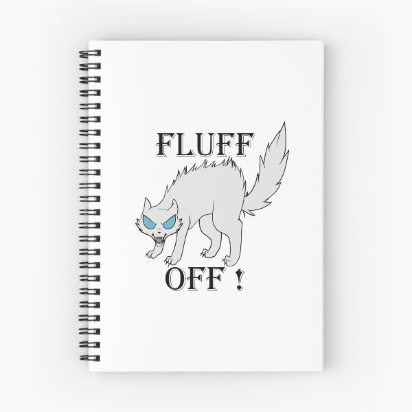 Item preview, Fluff Off - White Cat designed and sold by LovelyShadeKing.