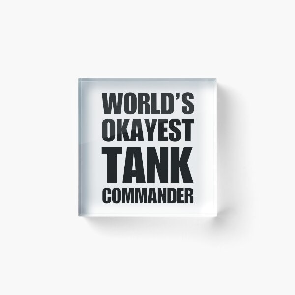 Item preview, Funny World's Okayest Tank Commander Coffee Mugs designed and sold by christianadams.
