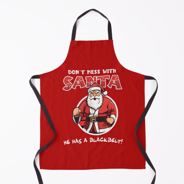 Item preview, Santa's a black belt - Christmas Santa Sensei designed and sold by messy-nessie.