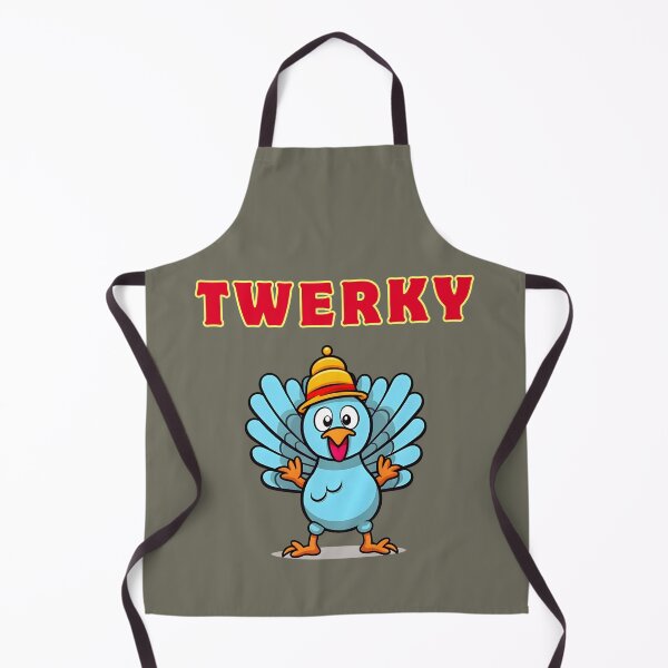 Item preview, Twerky Turkey Butt Funny Thanksgiving Twerk Dance Pun Gift designed and sold by RIDERKUNG.