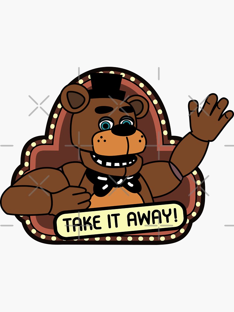 FREDDY'S PIZZAS Sticker by mixijonguitud