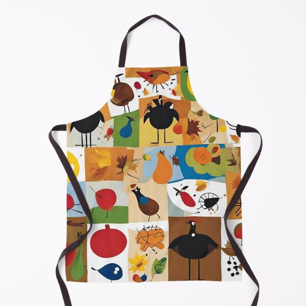 Item preview, Joan Miro Inspired Abstract Thanksgiving Collage designed and sold by bettypure.
