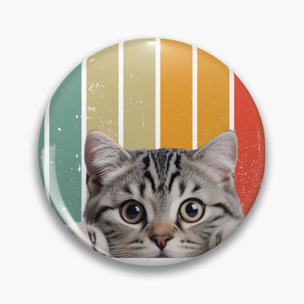 Item preview, peaking cat designed and sold by Graphiniz.
