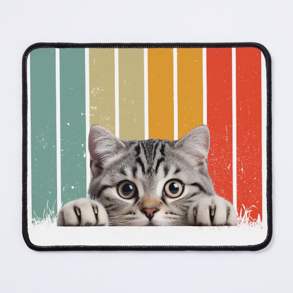 Item preview, peaking cat designed and sold by Graphiniz.