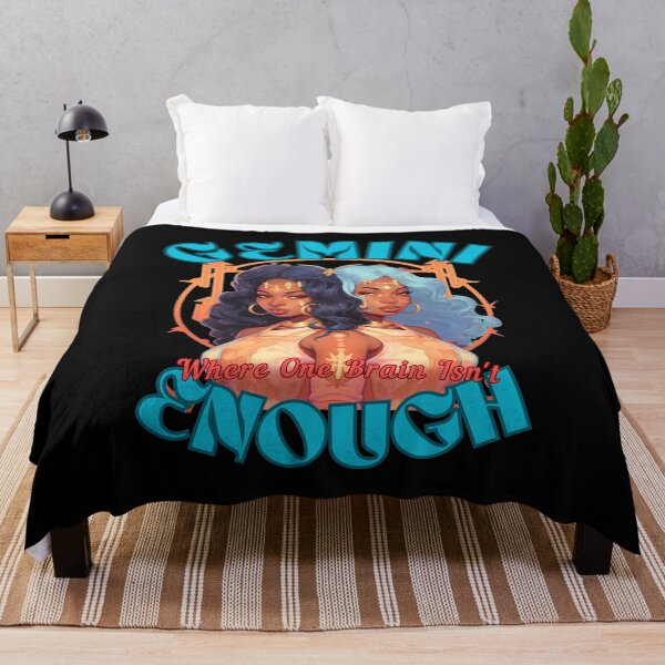 Item preview, Gemini: Where One Brain Isn't Enough. gemini birthday designed and sold by ZodiacWonders.