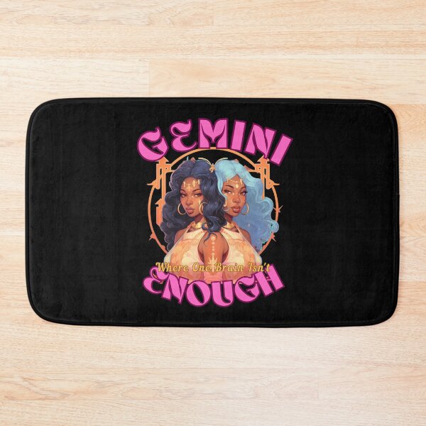 Item preview, Gemini: Where One Brain Isn't Enough. gemini astrological sign designed and sold by ZodiacWonders.