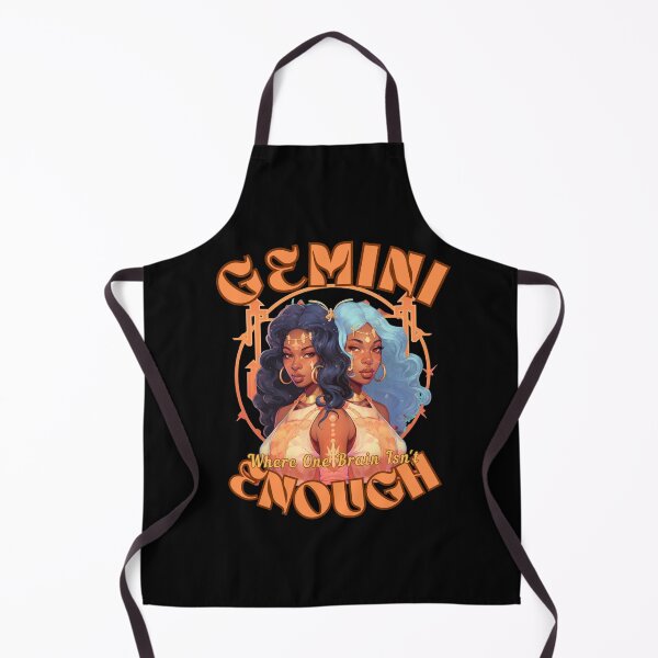 Item preview, Gemini: Where One Brain Isn't Enough. gemini quote designed and sold by ZodiacWonders.