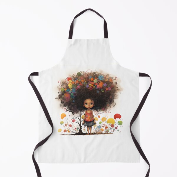 Item preview, Flower Afro Princess designed and sold by Inkaput.