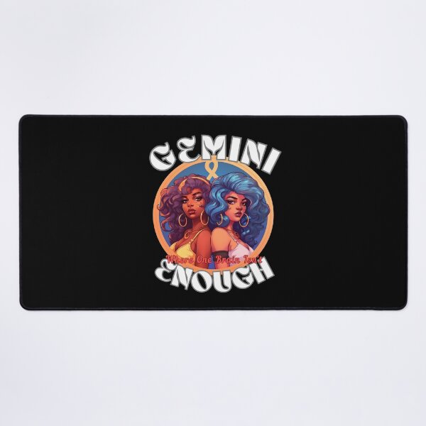 Item preview, Gemini: Where One Brain Isn't Enough. gemini sayings designed and sold by ZodiacWonders.