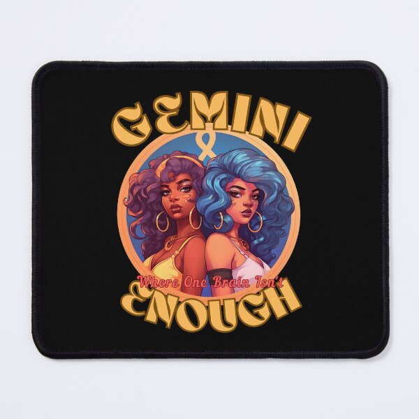 Item preview, Gemini: Where One Brain Isn't Enough. gemini funny designed and sold by ZodiacWonders.