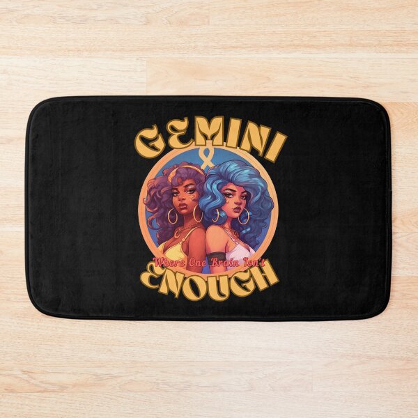 Item preview, Gemini: Where One Brain Isn't Enough. gemini funny designed and sold by ZodiacWonders.