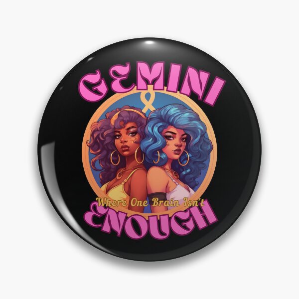 Item preview, Gemini: Where One Brain Isn't Enough. gemini lovers designed and sold by ZodiacWonders.