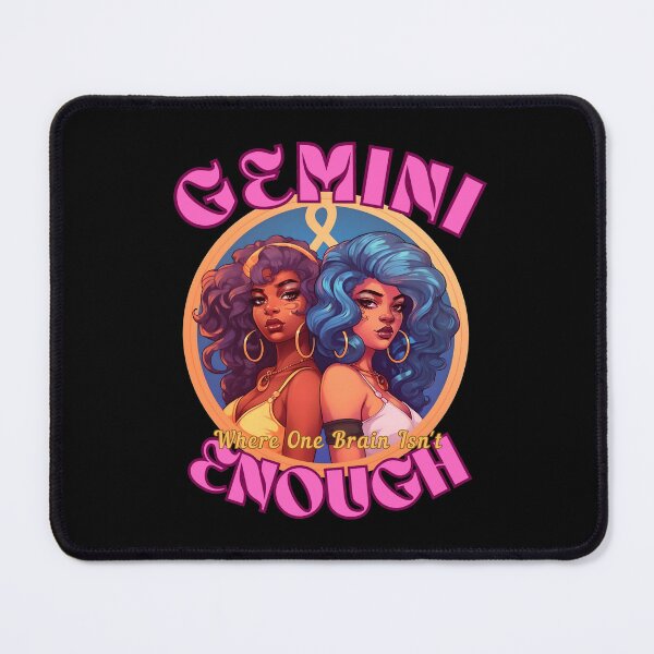 Item preview, Gemini: Where One Brain Isn't Enough. gemini lovers designed and sold by ZodiacWonders.