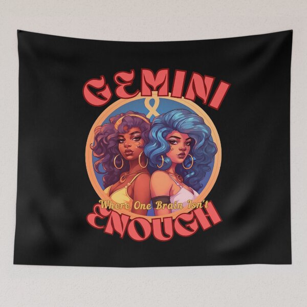 Item preview, Gemini: Where One Brain Isn't Enough. gemini june designed and sold by ZodiacWonders.