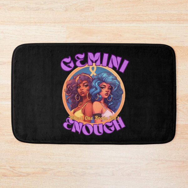 Item preview, Gemini: Where One Brain Isn't Enough. gemini season designed and sold by ZodiacWonders.