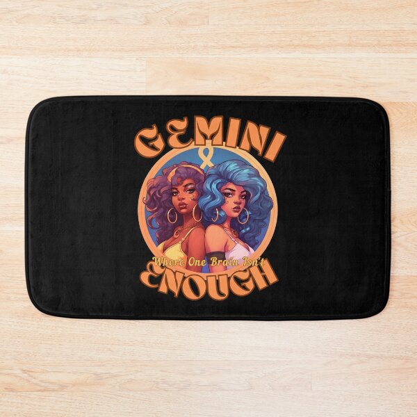Item preview, Gemini: Where One Brain Isn't Enough. gemini horoscope designed and sold by ZodiacWonders.