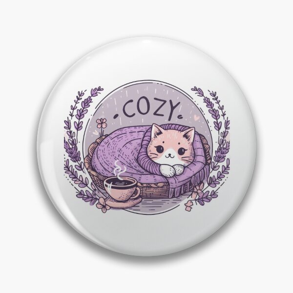 Item preview, Cozy michis in lavender designed and sold by joyboytees.