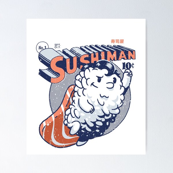 Item preview, Sushiman - Sushi Lover designed and sold by vomaria.