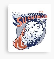 Sushiman - Sushi Lover Canvas Print